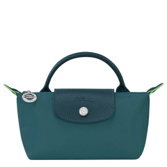 LONGCHAMP Le Pliage Green Pouch with Handle | 珑骧迷你手袋(多色)