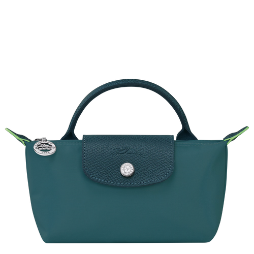 LONGCHAMP Le Pliage Green Pouch with Handle | 珑骧迷你手袋(多色)