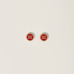 MIU MIU Enameled Metal Earrings | MIU MIU Enameled Metal Earrings (Multicolor)