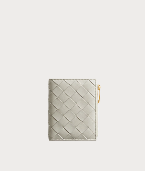 BOTTEGA VENETA Intrecciato Small Bi-Fold Wallet(Many Colors)