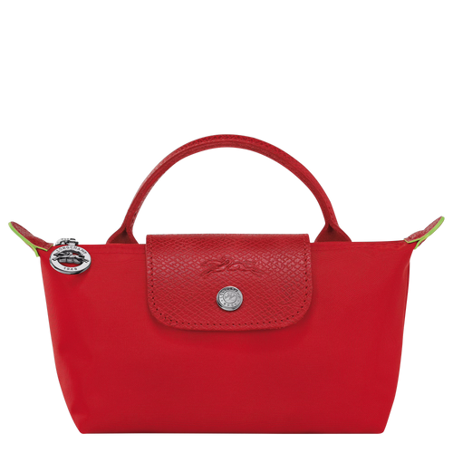 LONGCHAMP Le Pliage Green Pouch with Handle | 珑骧迷你手袋(多色)