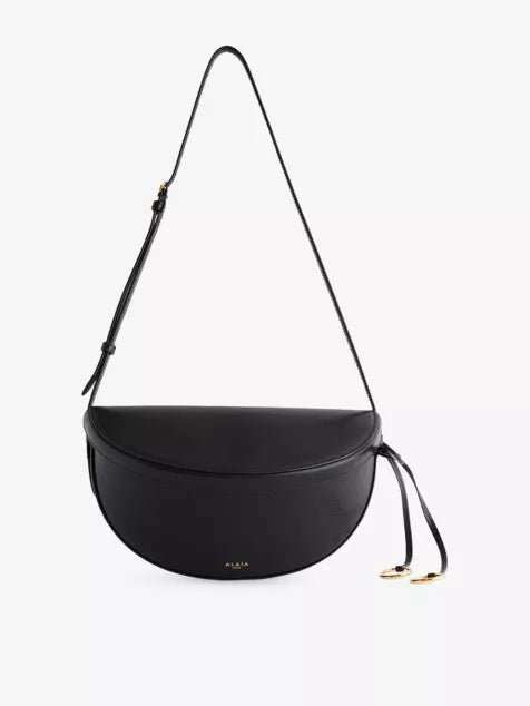 ALAIA Hip East West Leather Belt Bag Noir | 手袋 (黑色) - LondonKelly 英國名牌代購