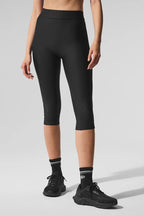 ALO YOGA Airlift Mesh High - Waist Just Right Capri | 網眼高腰七分緊身褲 (多色) - LondonKelly 英國名牌代購