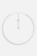 APM MONACO AC7697OX Wavy Silver Adjustable Necklace | 波浪銀色可調式項鍊 (銀色) - LondonKelly 英國名牌代購