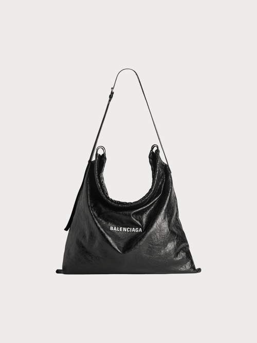 BALENCAIGA (M) Shopper Dust Bag Crossbody Pouch Arena Lambskin(Large/2 Colors) - LONDONKELLY 英國名牌代購