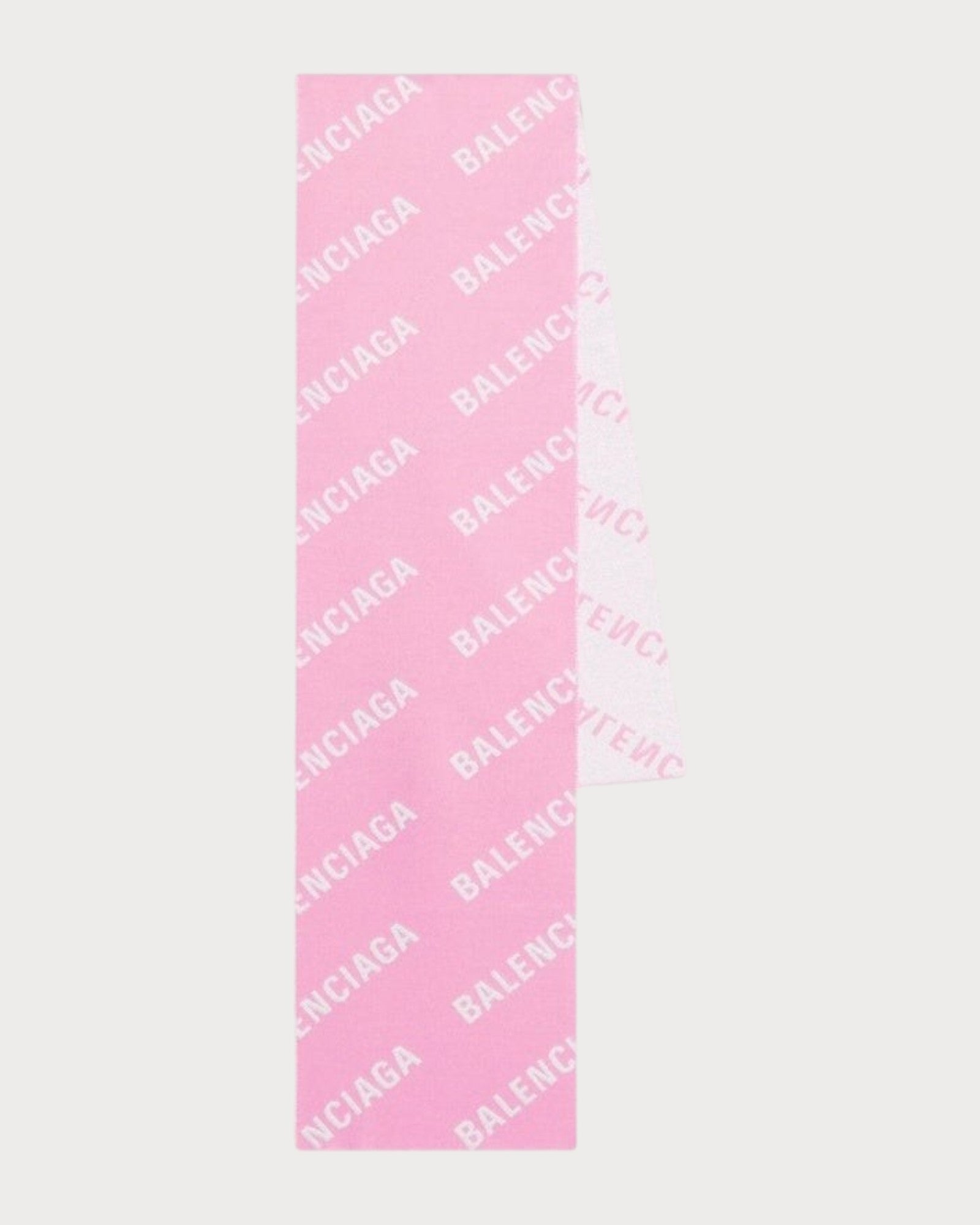 BALENCIAGA Allover Logo Macro Scarf Wool(3 Colors) | LONDONKELLY
