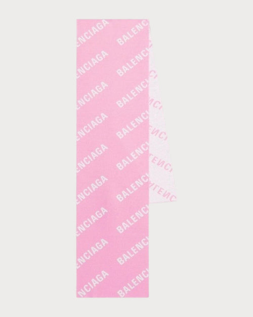 BALENCIAGA Allover Logo Macro Scarf(3 Colors) - LONDONKELLY 英国名牌代购