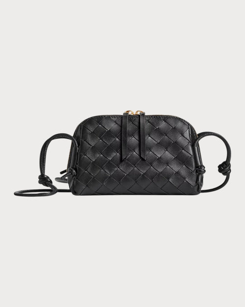 BOTTEGA VENETA BV Intrecciato Concert Pouch Lambskin(Black) - LONDONKELLY 英國名牌代購