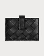 BOTTEGA VENETA Intrecciato Accordion Card Holder | 葆蝶家 银包 (黑色) - LONDONKELLY 英国名牌代购
