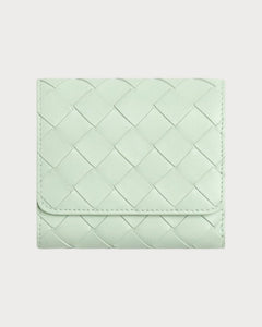 BOTTEGA VENETA Intrecciato Tri - Fold Wallet With Origami Coin Purse | 葆蝶家 银包 (多色) - LONDONKELLY 英国名牌代购