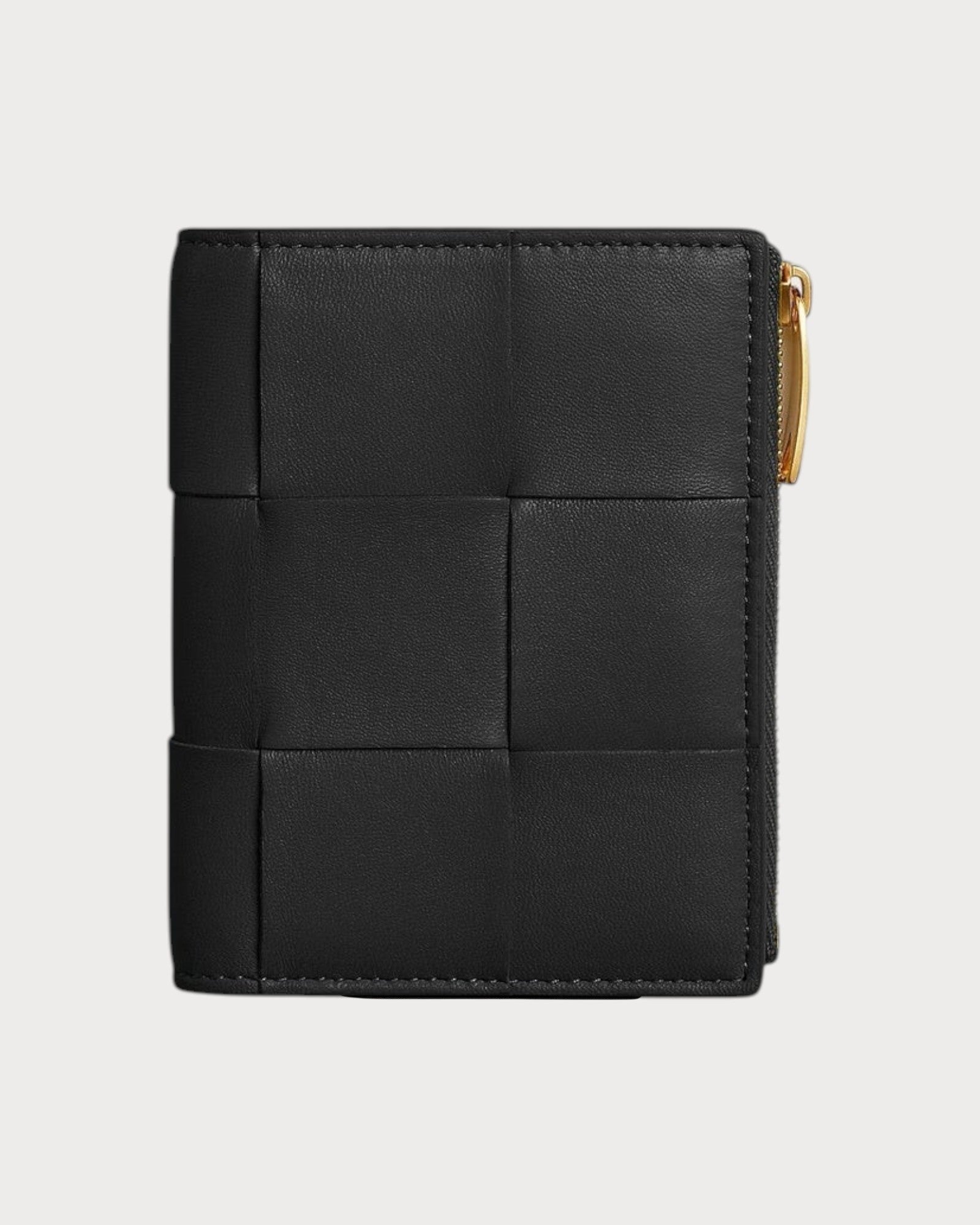 BOTTEGA VENETA BV Bi-Fold Zip Wallet Leather(Small/3 Colors