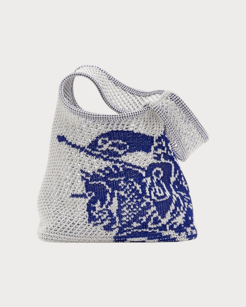 BURBERRY Small EKD Crochet Bag White | 博柏利 针织包 (细码/白色) - LONDONKELLY 英国名牌代购