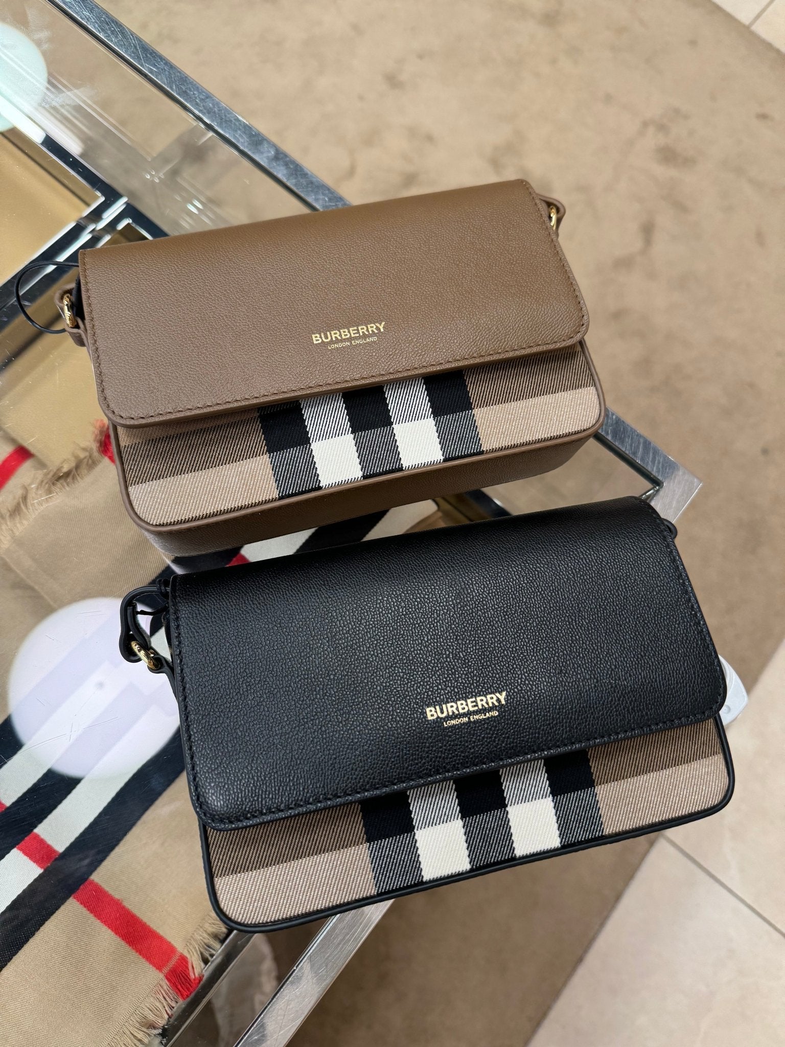 BURBERRY New Hampshire Bag Leather(2 Colors) | LONDONKELLY