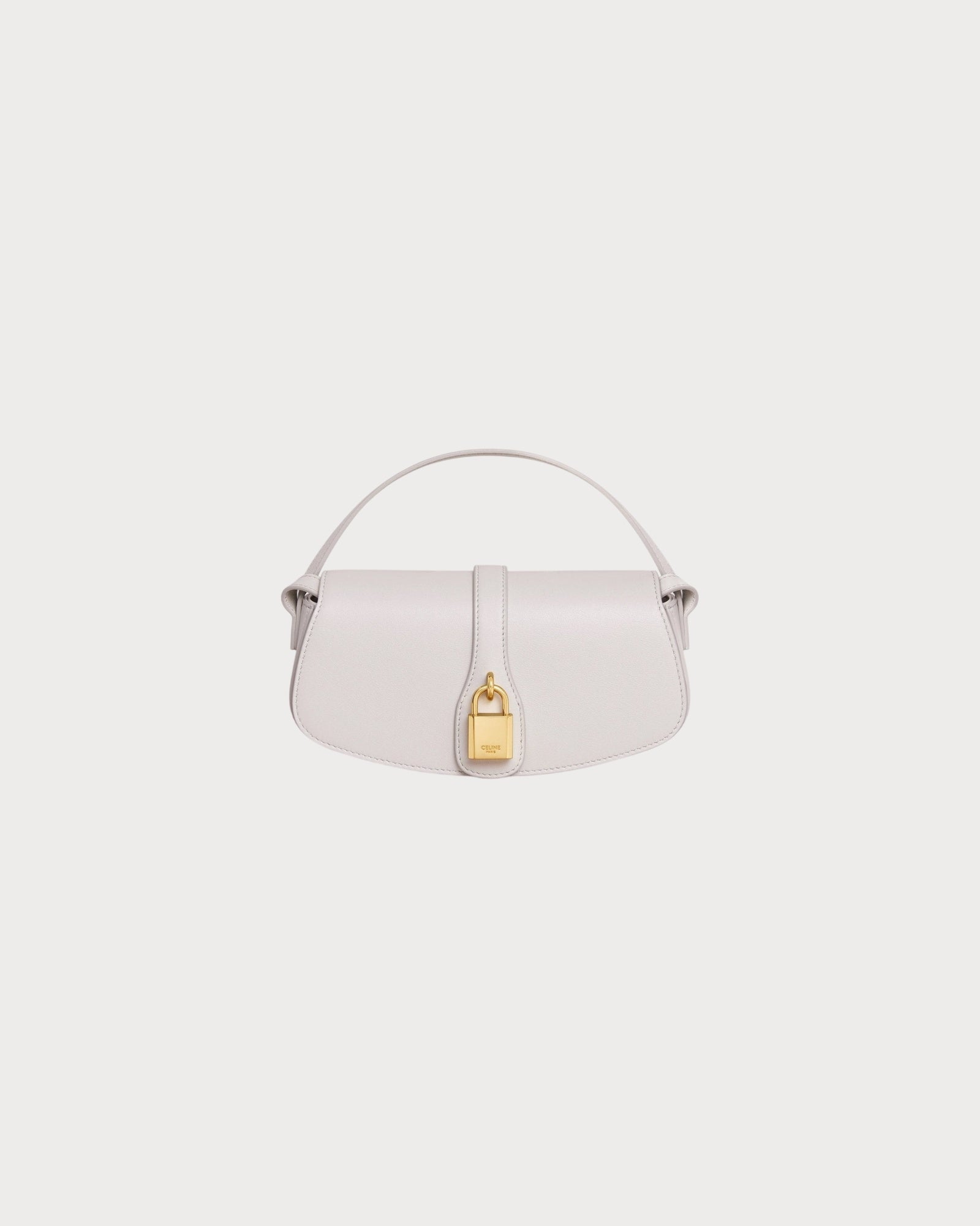 CELINE Clutch on Strap Tabou Triomphe Canvas & Calfskin(4 Colors