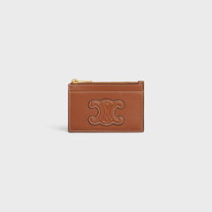 CELINE Cuir Triomphe Zipped Card Holder | 賽琳 卡套 (多色) - LondonKelly 英國名牌代購