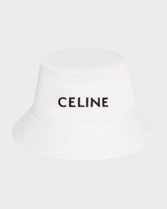 CELINE (M) Embroidered Bucket Hat Cotton(4 Colors) - LONDONKELLY 英国名牌代购