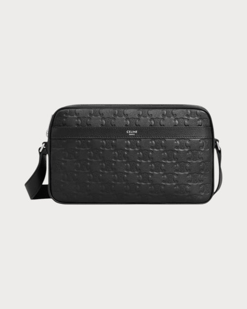 CELINE Men's Medium Messenger Bag | 赛琳 男仕邮差袋 (黑色) - LONDONKELLY 英国名牌代购