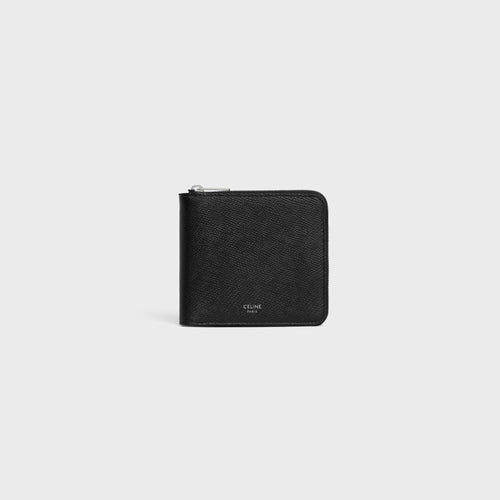 CELINE Men's Zipped Bi - Fold Wallet | 賽琳 男仕銀包 (黑色) - LondonKelly 英國名牌代購