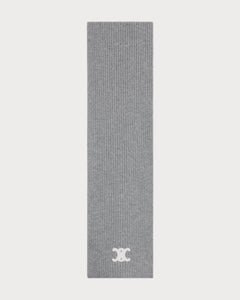 CELINE Triomphe Scarf | 赛琳 颈巾 (Grey)
