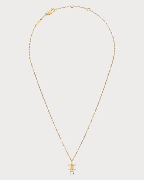 CELINE Triomphe Twinkle Necklace(Gold) - LONDONKELLY 英国名牌代购