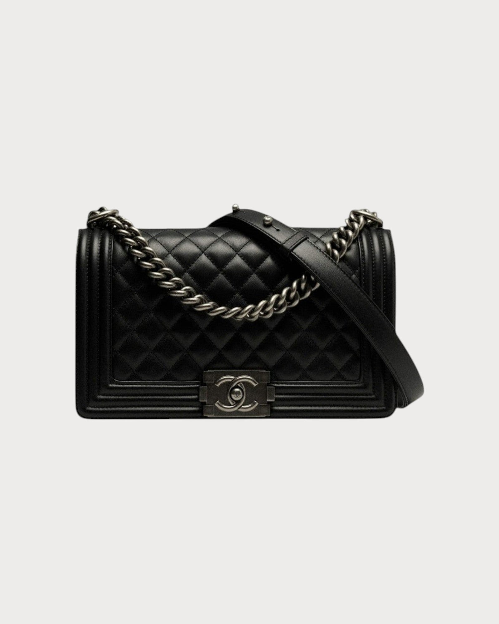 CHANEL A67085 Boy Chanel Grained Calfskin(Medium/3 Colors