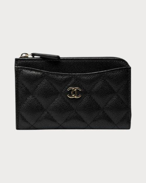 Chanel AP3179B Card Holder Grained Shiny Calfskin | 香奈先 卡套銀包 (黑色) - LONDONKELLY 英國名牌代購