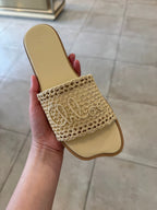 CHLOE Western Slides Raffia(Natural Brown) - LONDONKELLY 英國名牌代購