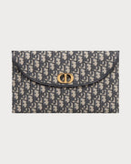CHRISTIAN DIOR 30 Montaigne Avenue Pouch with Flap | 迪奥 手袋 (蓝色老花) - LondonKelly 英国名牌代购