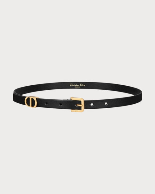 CHRISTIAN DIOR 30 Montaigne Loop Belt | 迪奥 皮带 (黑色) - LONDONKELLY 英国名牌代购