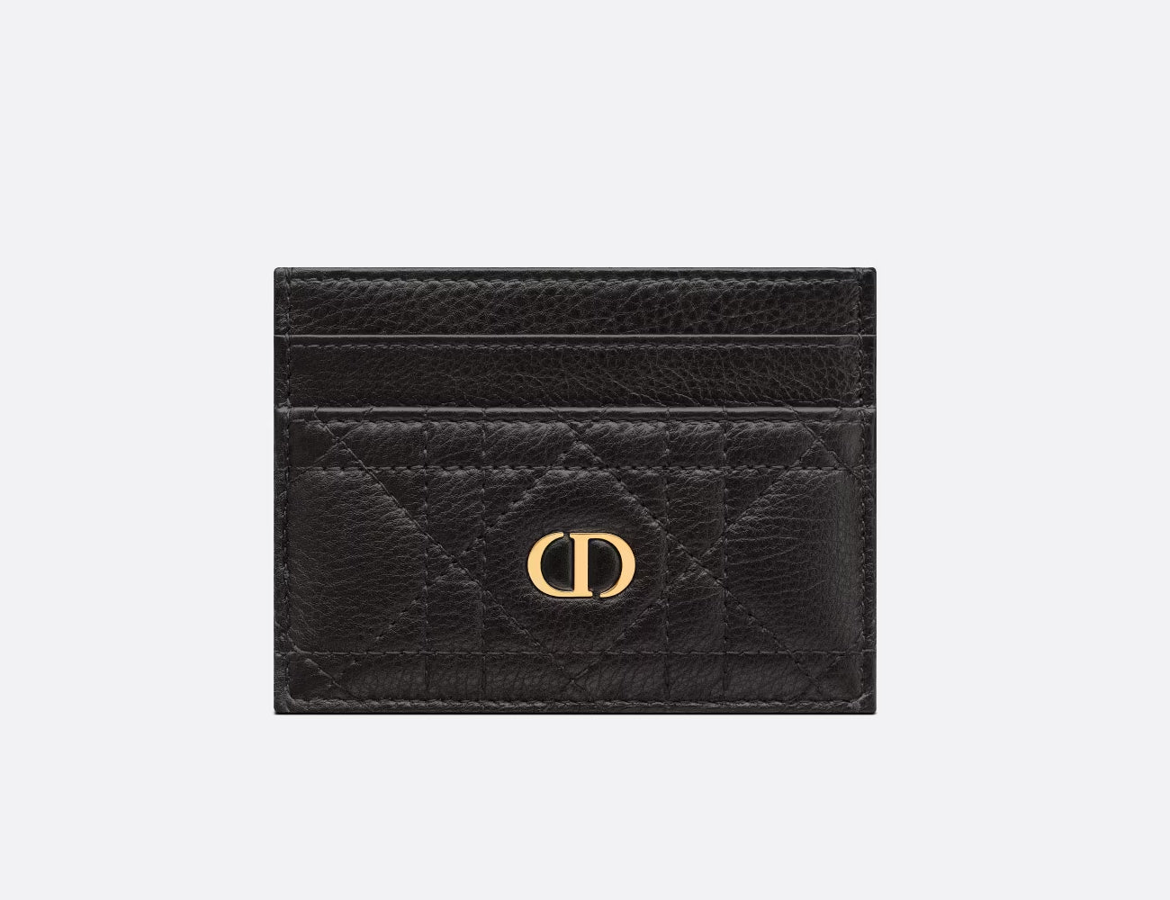 CHRISTIAN DIOR Caro 5-Slot Calfskin Card Holder(Many