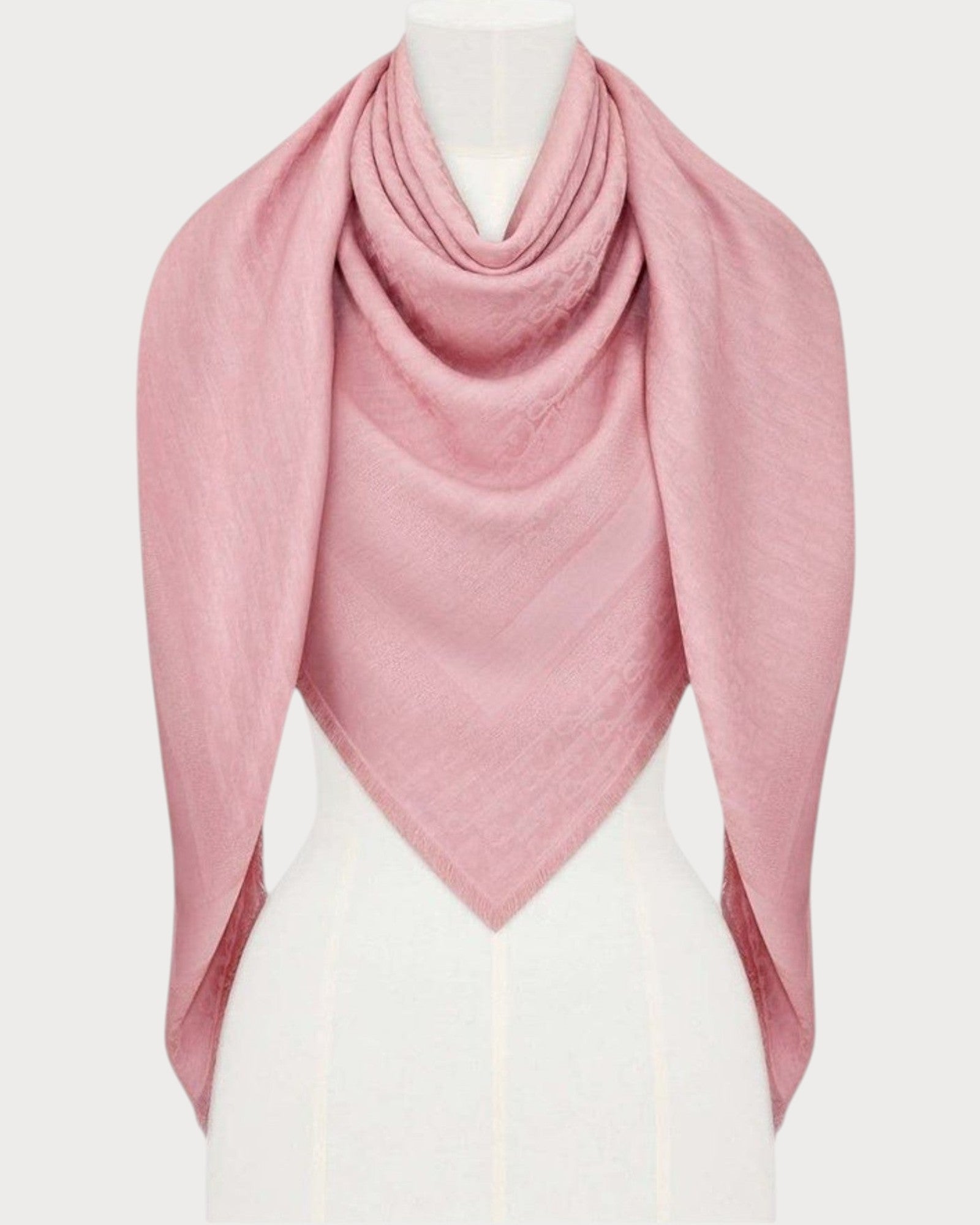 Christian Dior ピンク ストール シルク CHRISTIAN DIOR D-Oblique Shawl Cashmere(Pink) | LONDONKELLY