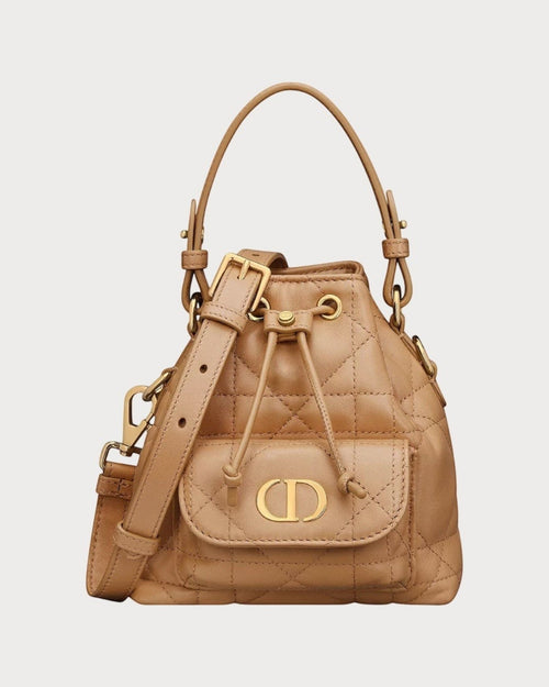 CHRISTIAN DIOR Dior Caro Bucket Bag Lambskin(Nano/3 Colors) - LONDONKELLY 英國名牌代購