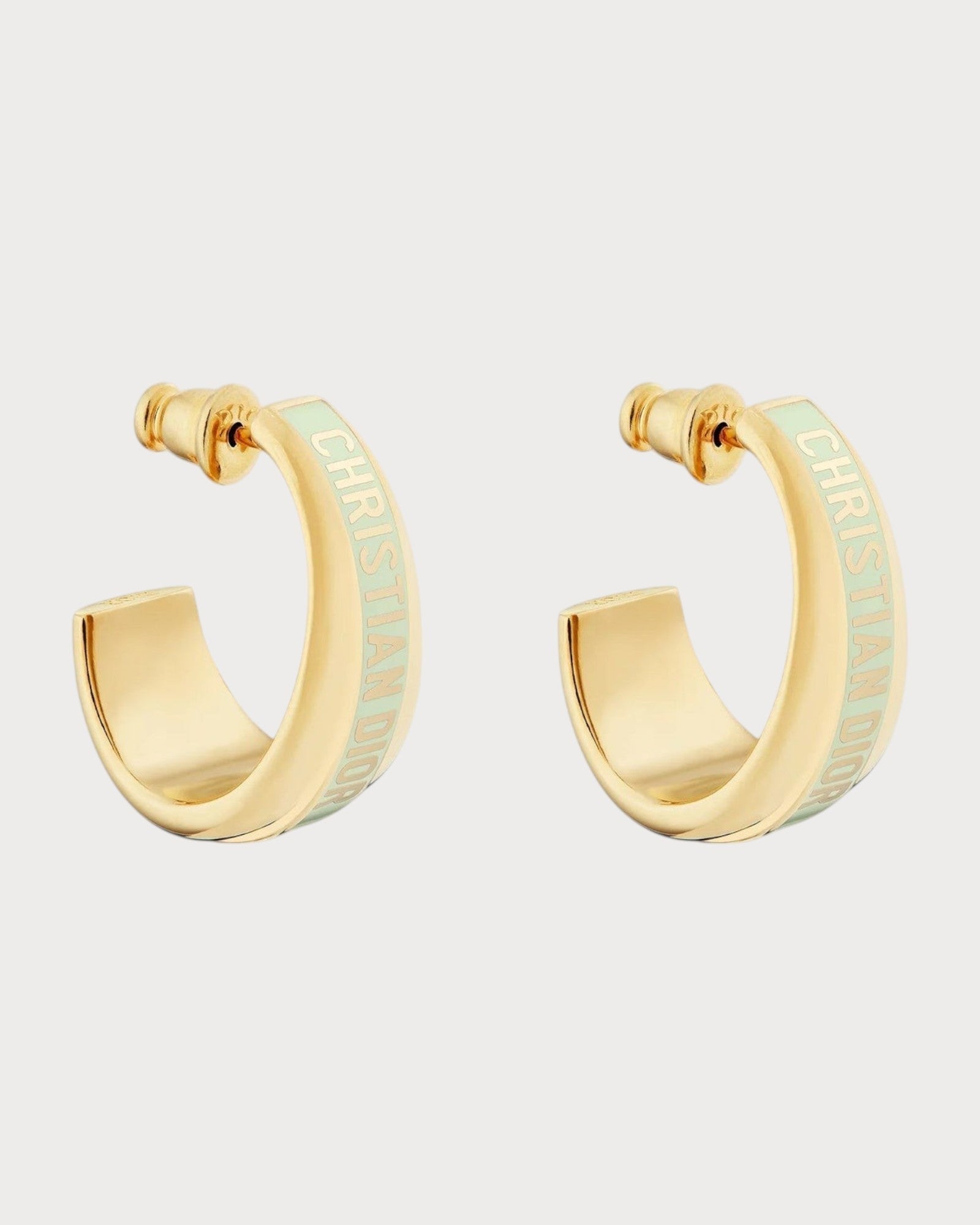 CHRISTIAN DIOR Dior Code Earrings Gold-Finish Metal(4 Colors