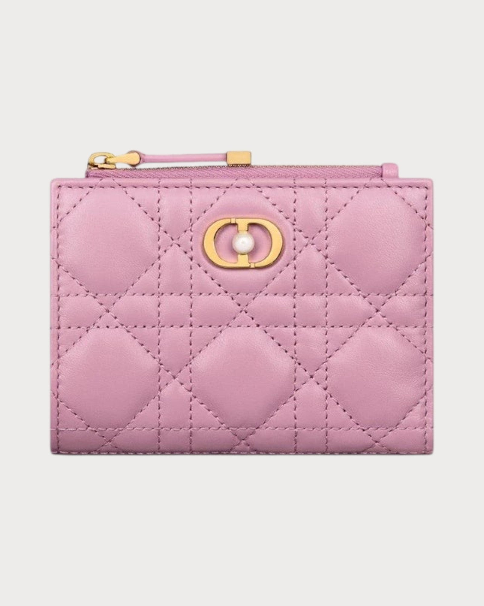 CHRISTIAN DIOR Dior Jolie Dahlia Wallet Lambskin(Many