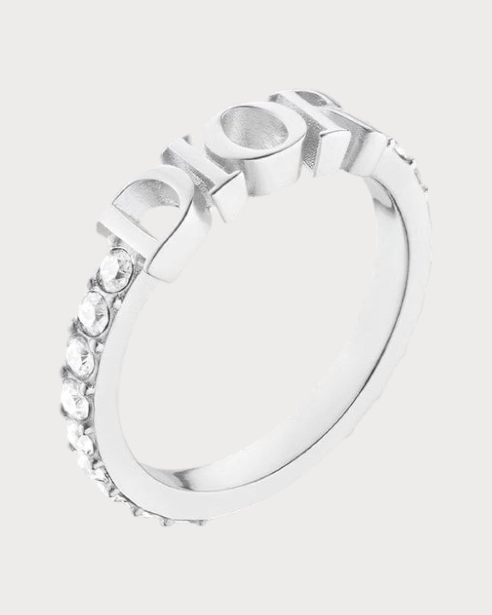 CHRISTIAN DIOR Dio(r)evolution Ring Gold-Finish Metal and White
