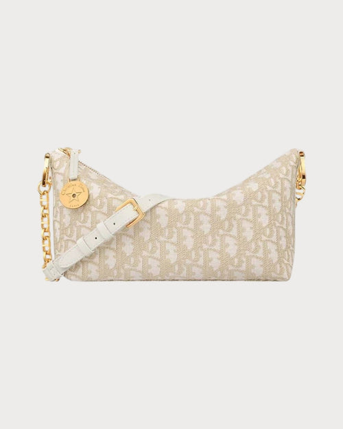 CHRISTIAN DIOR Diorstar Hobo Bag with Chain | 迪奥 手袋 (白金色) - LONDONKELLY 英国名牌代购