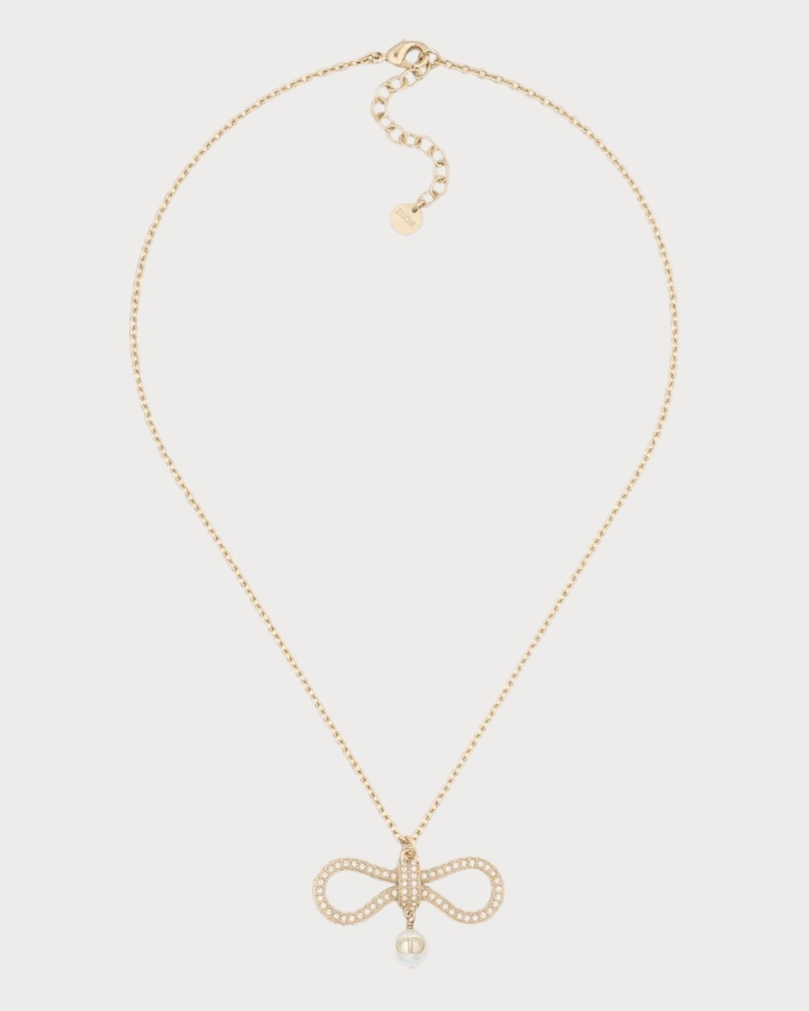 Le Nœud de Dior ネックレス CHRISTIAN DIOR Le Nœud de Dior Necklace Gold-Finish Metal(Gold