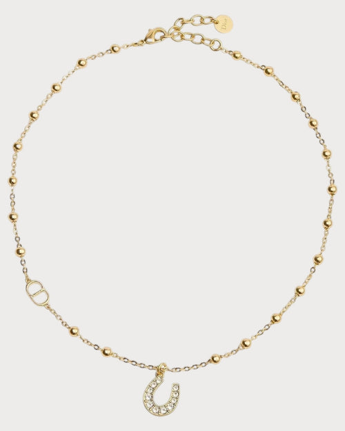 CHRISTIAN DIOR Lucky Dior Necklace | 迪奥 颈链 (白色) - LONDONKELLY 英国名牌代购