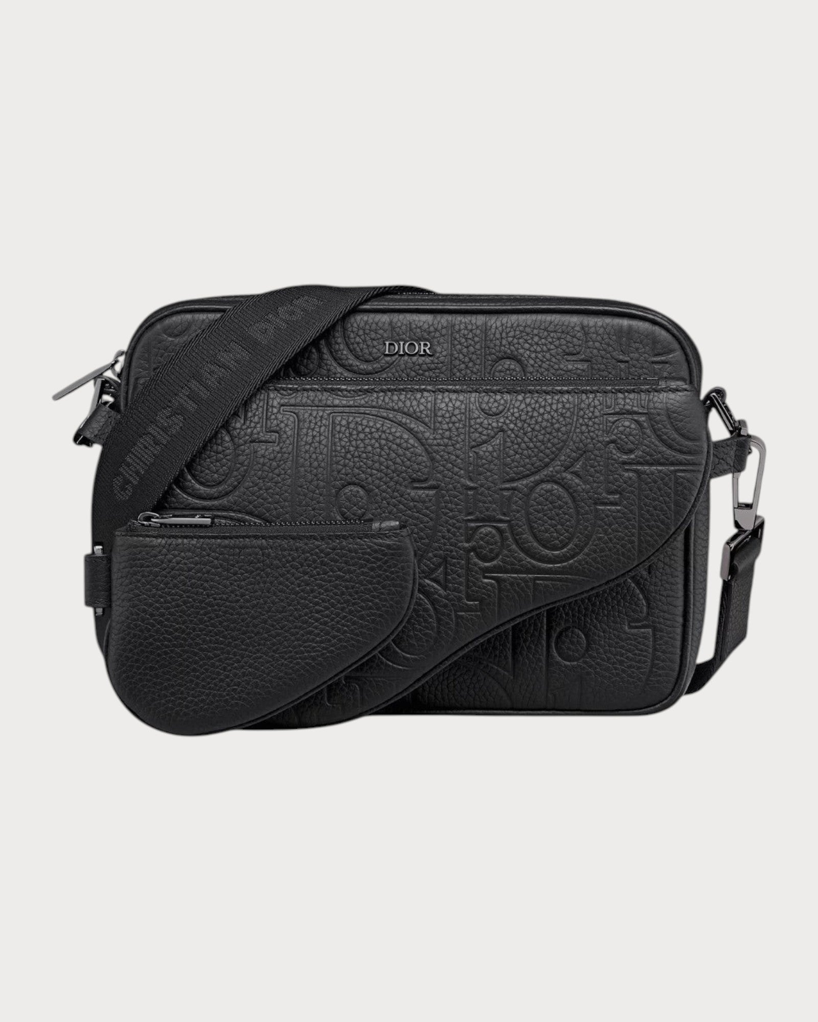 CHRISTIAN DIOR Men's Saddle Triple Pouch Leather(2 Colors