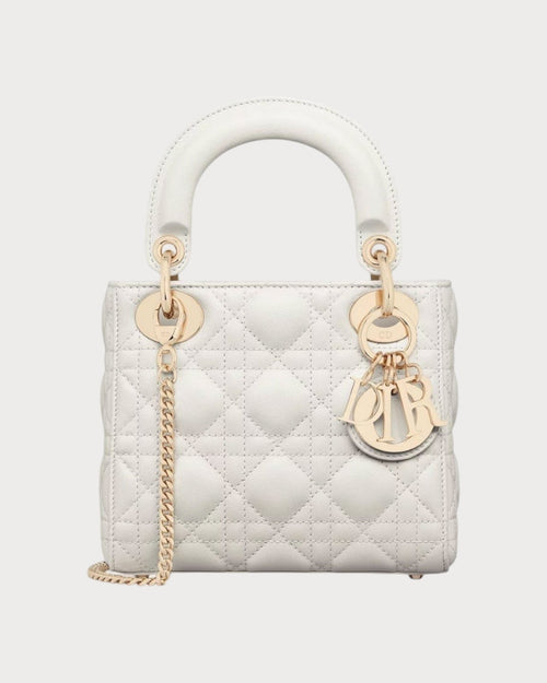 CHRISTIAN DIOR Mini Lady Dior Bag | 迪奥 Lady Dior手袋 (迷你/多色) Latte Cannage