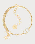 CHRISTIAN DIOR Petit CD Multi Bracelet｜迪奥 幸运星手链 (金色) - LONDONKELLY 英国名牌代购