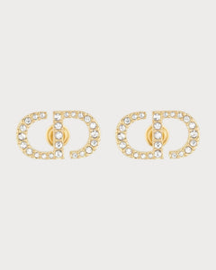 CHRISTIAN DIOR Petit CD Stud Earrings | 迪奥 耳环 (多色) - LONDONKELLY 英国名牌代购