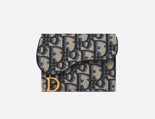 CHRISTIAN DIOR Saddle Card Holder | 迪奧 Saddle卡套 (藍色) - LondonKelly 英國名牌代購