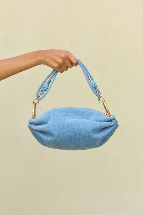 CULT GAIA Cinch Crossbody Bag | 手袋 (牛仔藍色) - LondonKelly 英國名牌代購