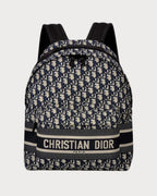 CHRISTIAN DIOR Diortravel Backpack | 迪奥 背囊 (蓝色老花)