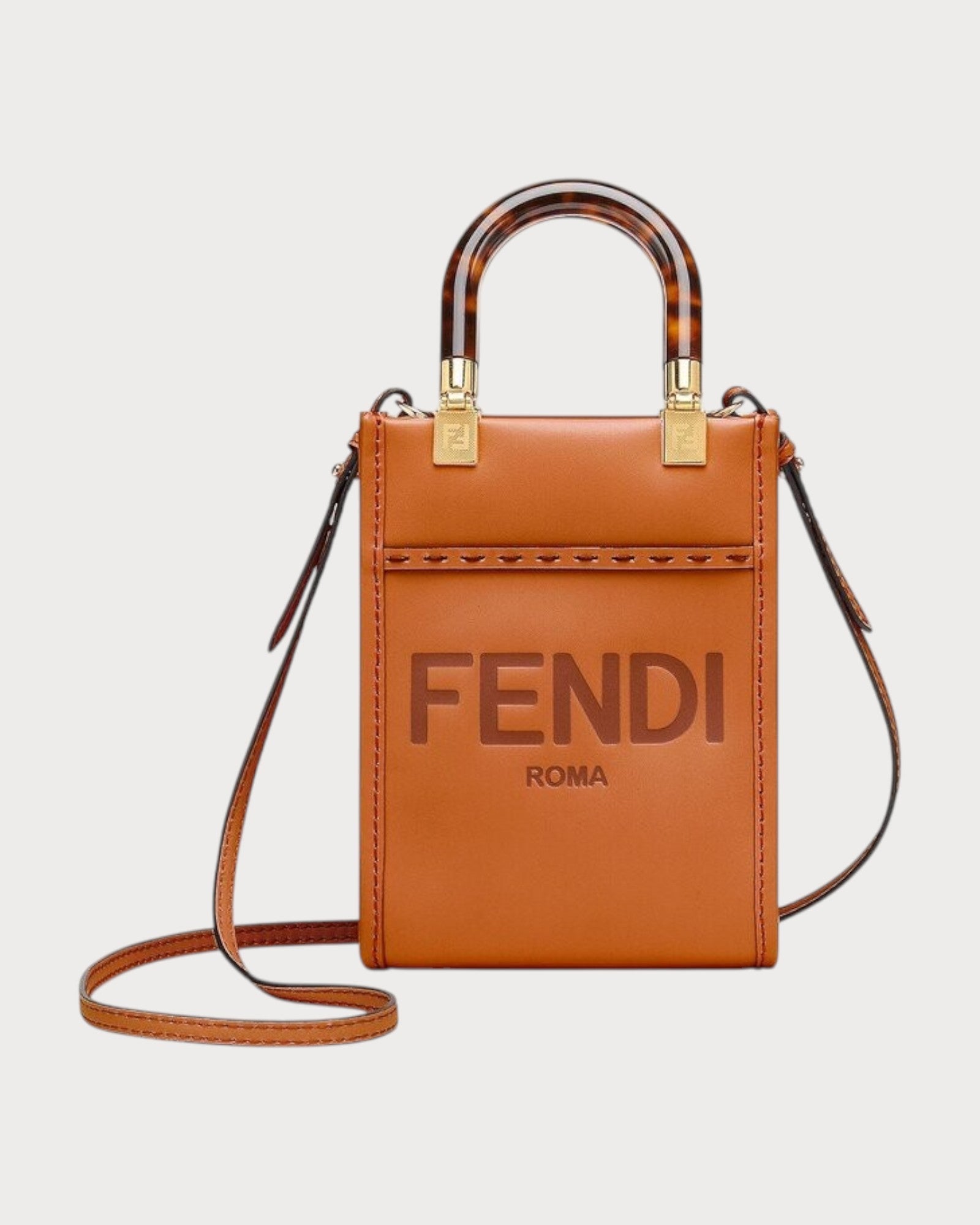 FENDI Sunshine Shopper Leather(Mini/Many) | LONDONKELLY