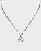 GUCCI Gucci Interlocking Pendant Necklace | 古馳 頸鏈 (銀色) - LONDONKELLY 英國名牌代購