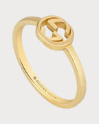 GUCCI Gucci Interlocking Ring | 古驰 戒指 (金色) - LONDONKELLY 英国名牌代购