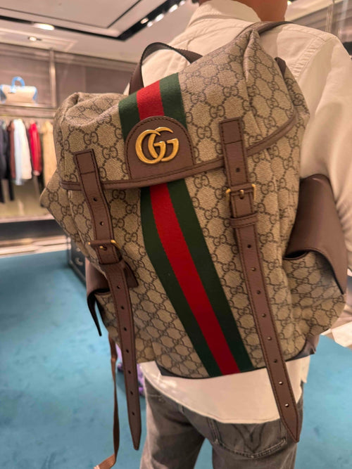 GUCCI Men's Ophidia GG Medium Backpack(Beige) - LONDONKELLY 英國名牌代購