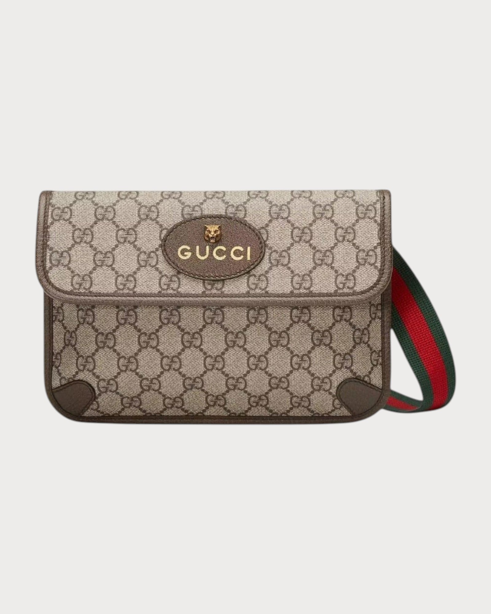 GUCCI Men's Neo Vintage GG Supreme Belt Bag(Brown) | LONDONKELLY